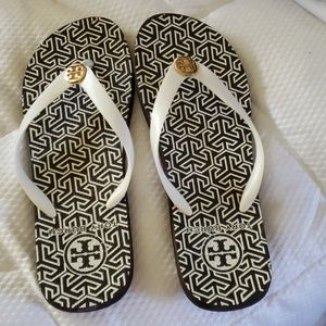 Size 9 Tory Burch flip flops